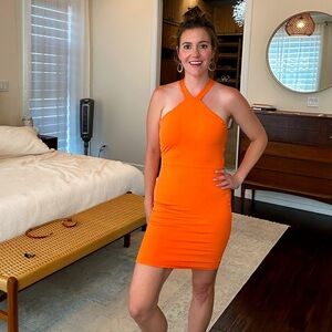 Naked Wardrobe Halter Dress size Medium